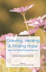 Product Description: A booklet covering the physical, emotional and social issues for those who have experienced the tragic death of a baby prior to 20 weeks gestation.</br> Grieving, Healing & Finding Hope Booklet: Early Pr