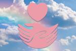 Product Description: Hospitals can use these as a door marker, symbolizing to all who enter a room that the patient has experienced the birth of a baby following a loss. These are postcard size and can also be used as notecards.</br> Hospital Door Marker Card - Rainbow
