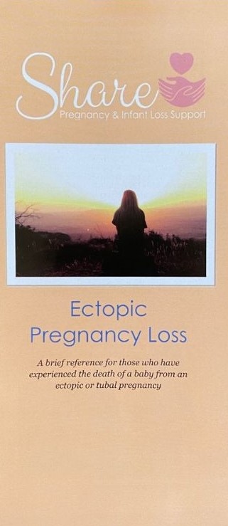 Product Description: A brief reference for those who have experienced the death of a baby from an ectopic or tubal pregnancy.</br> Ectopic Pregnancy Loss: Share Informational Brochu