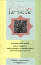 Product Description: By Deborah L. Davis, Ph.D. - Turning away from aggressive medical intervention for your critically ill newborn is surely one of the most profound, poignant, wrenching and heartfelt decisions you will ever make. The urge to hold onto your baby at all costs can be strong. Yet, your sense of what is best for your child prevails and you decide to let go and give your child wings. This book confirms the love, wisdom, courage, and faith that lie at the heart of letting go, and offers support for grieving and finding peace.</br> Loving and Letting Go